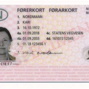 NORWEGISCHER FÜHRERSCHEIN