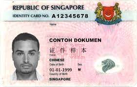 SINGAPUR-ID-KARTE