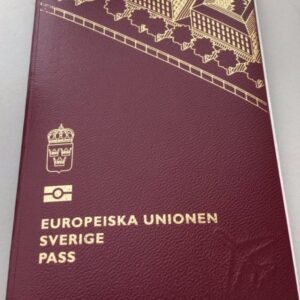 SCHWEDISCHER REISEPASS