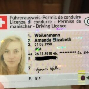 SCHWEIZER FAHRERLIZENZ